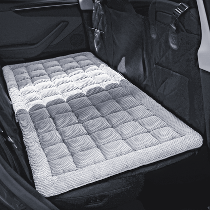REEVAA dog bed mat for car, gray，soft, give your dog onemore comfortable space in car