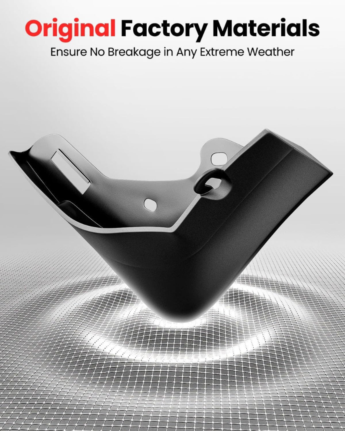 REEVA mud guards, original factory materials, ensure no breakage in any extreme weather