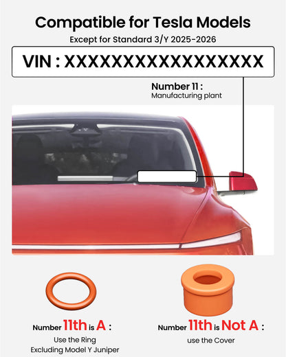 REEVAA Lifting Jack Pad for Tesla Model Y (New Y Juniper)/3/S/X 2013-2026, Odorless and Long Lasting TPU Material, Protect Battery and Chassis, Must-Have Tesla Accessories, 4 Pucks